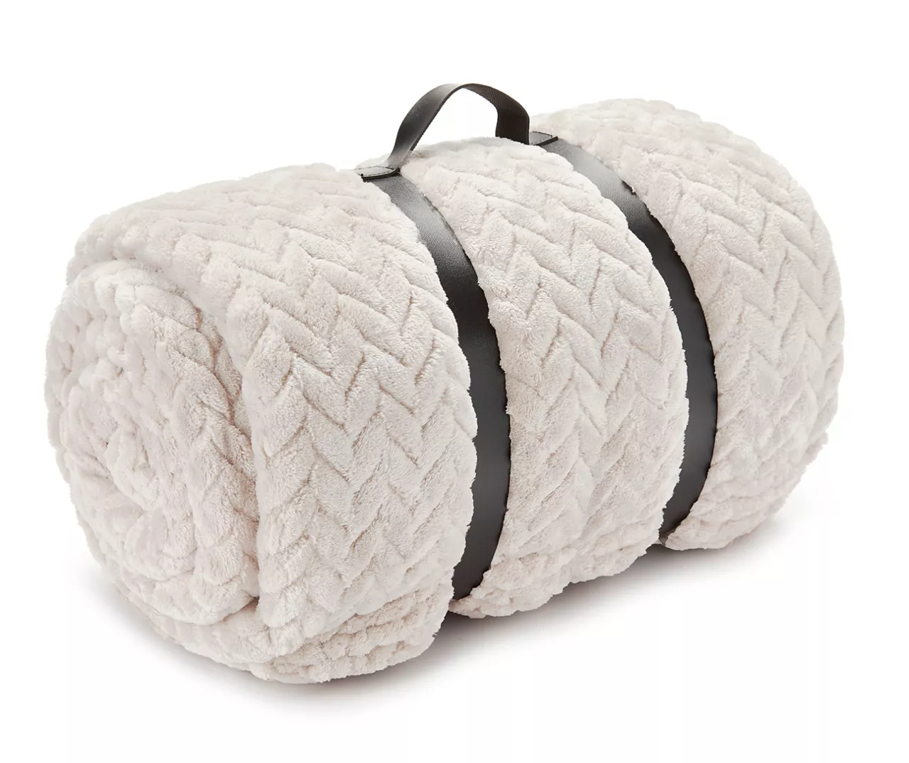 Broyhill Whisper White Chevron Embossed Velvet Blanket 3 Broyhill Whisper White Chevron Embossed Velvet Blanket