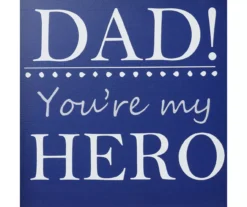"Dad! You're My Hero" Pedestal Frame Tabletop Decor -Northlight Sales Store 810574263 4