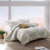 Renata Ochre & White Medallion King 5-Piece Comforter Set -Northlight Sales Store 810582725