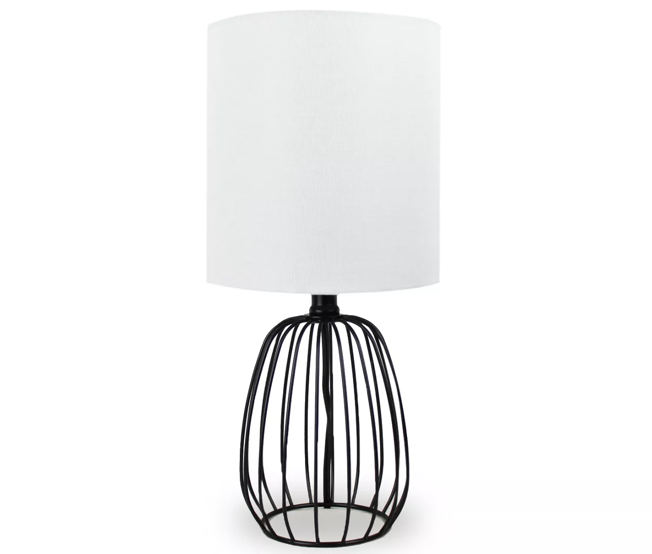Black Wire Table Lamp With Bulb 3 Black Wire Table Lamp With Bulb