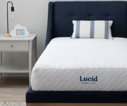 Lucid Comfort Collection 8" Firm Gel Memory Foam Mattress-In-A-Box -Northlight Sales Store 810588159 810588158 810588157 810588156 3