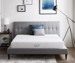 Lucid Comfort Collection 8" Plush Gel Memory Foam Mattress-In-A-Box