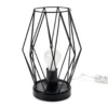 Black Wire Geometric Table Lamp -Northlight Sales Store 810589366 A0
