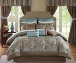 Isabella Paisley Room-in-a-Bag 24-Piece Bedroom Set 25 Isabella Paisley Room-in-a-Bag 24-Piece Bedroom Set -Northlight Sales Store 810590763 810590760 810590759 1