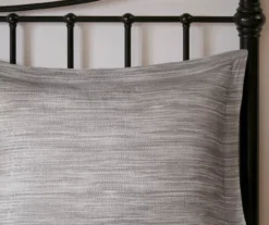 Kelan Gray Streak Patchwork Seersucker Queen 7-Piece Comforter Set -Northlight Sales Store 810590769 810590768 810590767 9 1