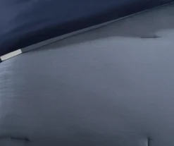 Beverly Navy & White Color Block California King 7-Piece Comforter Set 13 Beverly Navy & White Color Block California King 7-Piece Comforter Set -Northlight Sales Store 810590775 810590774 810590773 6