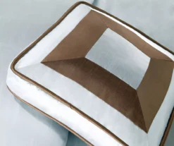 Beverly Light Blue & Brown Color Block King 7-Piece Comforter Set -Northlight Sales Store 810590778 810590777 810590776 8