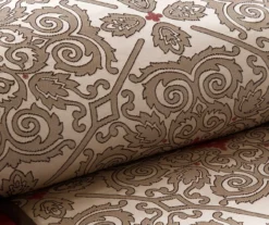 Perry Red & Brown Medallion Jacquard California King 7-Piece Comforter Set -Northlight Sales Store 810590781 810590780 810590779 5 1