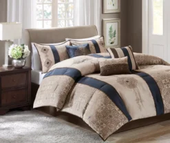 Perry Medallion Jaquard Comforter Set 22 Perry Medallion Jaquard Comforter Set -Northlight Sales Store 810590784 810590783 810590782 2 2