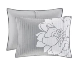 Jane Floral Reversible Cotton Coverlet Set -Northlight Sales Store 810590790 810590789 3