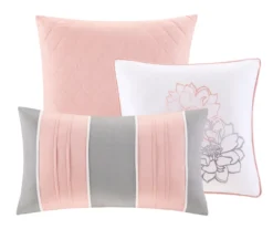 Jane Floral Reversible Cotton Coverlet Set -Northlight Sales Store 810590790 810590789 4