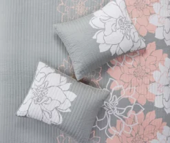 Jane Floral Reversible Cotton Coverlet Set -Northlight Sales Store 810590790 810590789 5