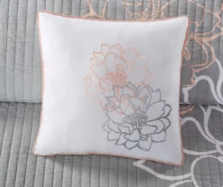 Jane Floral Reversible Cotton Coverlet Set -Northlight Sales Store 810590790 810590789 7