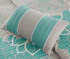 Jane Floral Reversible Cotton Coverlet Set -Northlight Sales Store 810590792 810590791 2