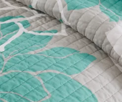 Jane Floral Reversible Cotton Coverlet Set -Northlight Sales Store 810590792 810590791 4