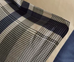 Rick Navy & Beige Crisscross Twin 7-Piece Comforter Set 20 Rick Navy & Beige Crisscross Twin 7-Piece Comforter Set -Northlight Sales Store 810590798 810590797 810590796 810590795 8