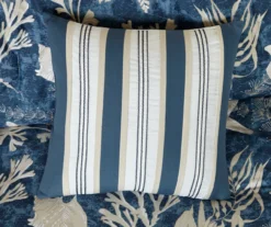 Bedford Blue & White Coastal Cotton Sateen Comforter Set -Northlight Sales Store 810590834 810590833 810590832 4 1