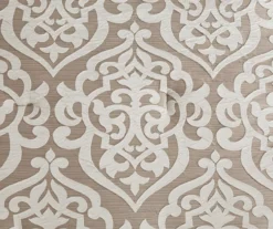 Eliot Tan & Beige Damask Jacquard Queen 8-Piece Comforter Set 23 Eliot Tan & Beige Damask Jacquard Queen 8-Piece Comforter Set -Northlight Sales Store 810590840 810590839 810590838 10