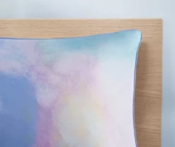 Lisa Aqua & Purple Pastel Watercolor Tie-Dye Comforter Set -Northlight Sales Store 810590866 810590865 810590864 810590863 6