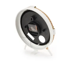 Grecian Getaway White & Tan Rope-Accent Mini Clock -Northlight Sales Store 810592575 A8 3