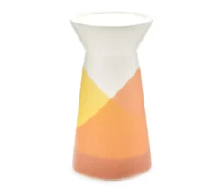 Real Living Color Block Ceramic Pillar Candle Holder -Northlight Sales Store 810592890 A0 1