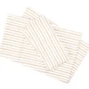 Tan & White Stripe King 4-Piece Microfiber Sheet Set -Northlight Sales Store 810593075 810594244 810594243 A0