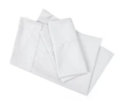 Light Gray Full 4-Piece Microfiber Sheet Set