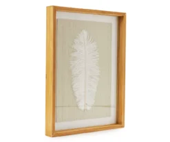 New Beginnings Green & White Feather Framed Wall Art -Northlight Sales Store 810593924 A8 2