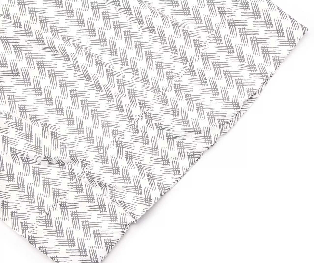 Gray & White Chevron Standard Pillowcases, 2-Pack 4 Gray & White Chevron Standard Pillowcases, 2-Pack - Image 2