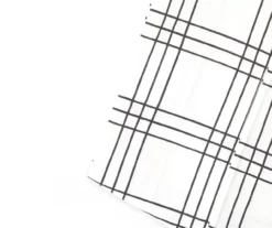 White & Black Grid Plaid King 4-Piece Microfiber Sheet Set 5 White & Black Grid Plaid King 4-Piece Microfiber Sheet Set -Northlight Sales Store 810594260 810594258 810593080 810594259 1 A8 2