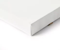 Blossom Blue, Pink & Yellow Floral Embellished Wrapped Canvas -Northlight Sales Store 810595405 A8 1