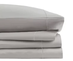 Light Gray 600-Thread Count Pima Cotton King 4-Piece Sheet Set -Northlight Sales Store 810595439 810595440 810595711 810595713 X0 6