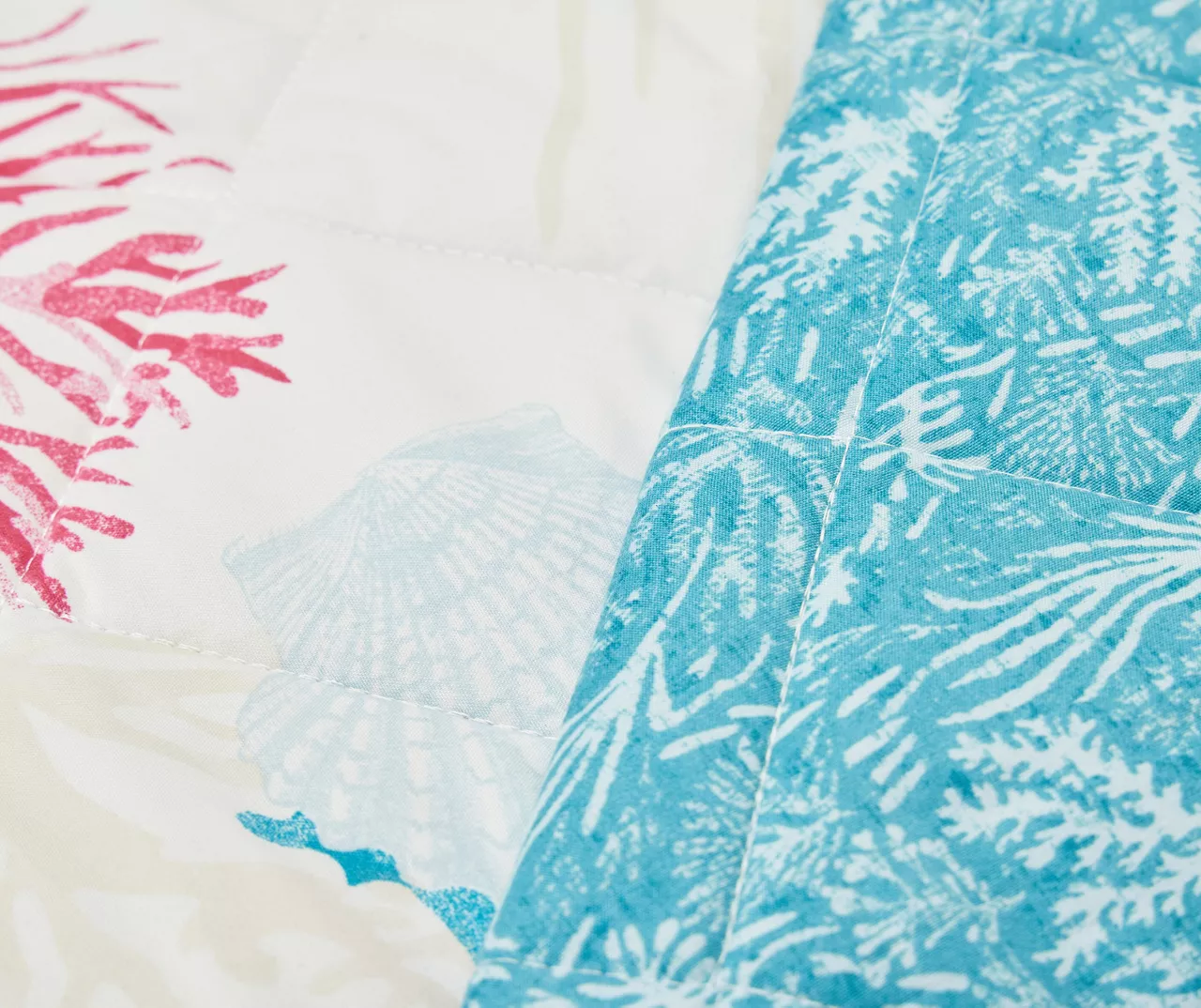 Real Living Grecian Getaway Blue Marine Life Reversible Microfiber Quilt 7 Real Living Grecian Getaway Blue Marine Life Reversible Microfiber Quilt - Image 5