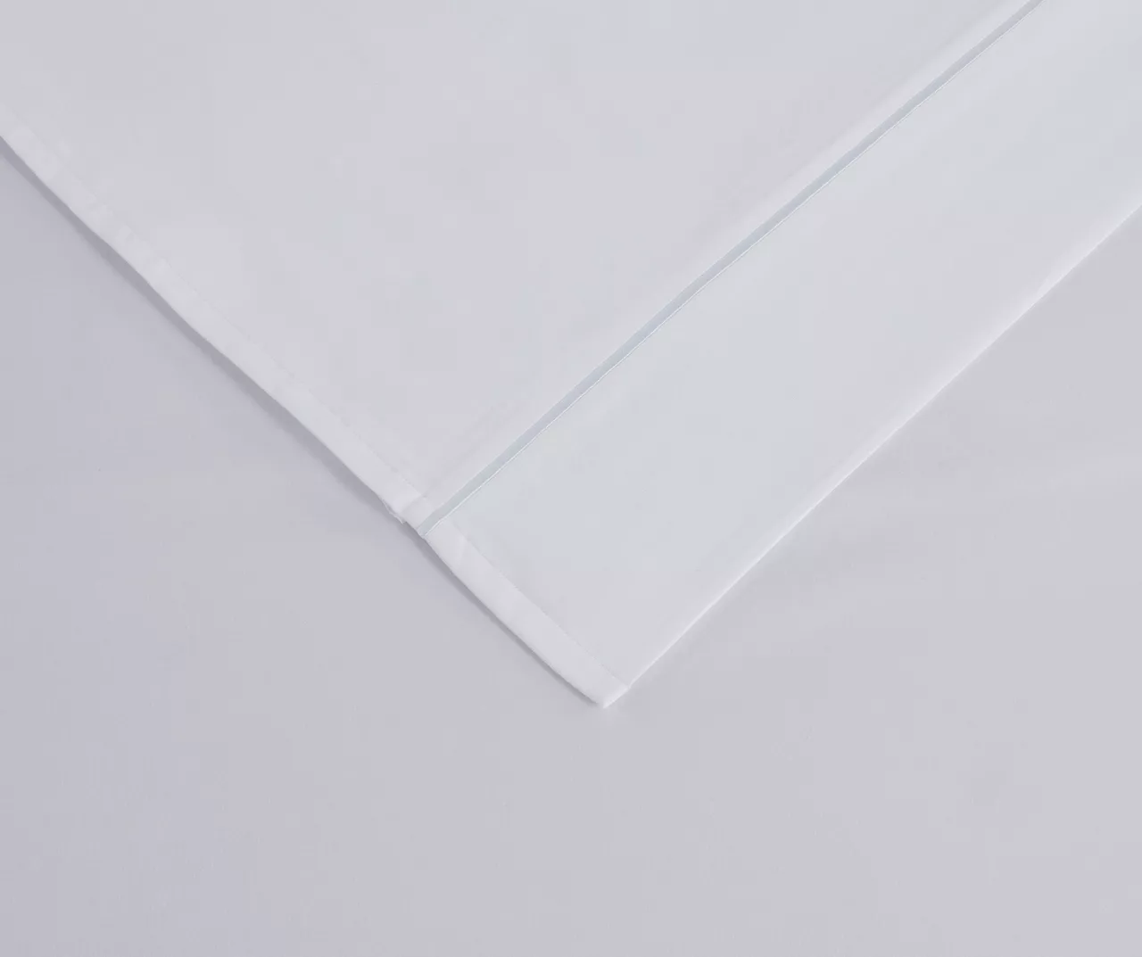 White 600-Thread Count Pima Cotton King 4-Piece Sheet Set 11 White 600-Thread Count Pima Cotton King 4-Piece Sheet Set - Image 9