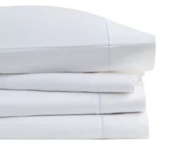White 600-Thread Count Pima Cotton King 4-Piece Sheet Set 19 White 600-Thread Count Pima Cotton King 4-Piece Sheet Set -Northlight Sales Store 810595715 810595712 810595716 810595717 X0 6