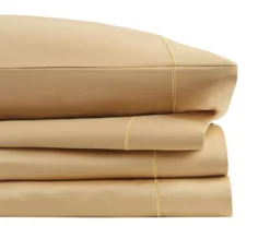 Gold 600-Thread Count Pima Cotton Queen 4-Piece Sheet Set -Northlight Sales Store 810595718 810595714 810595719 810595720 X0 6 1