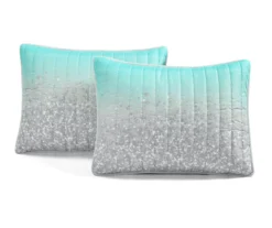 Lush Decor Glitter Ombre Print Quilt Set 37 Lush Decor Glitter Ombre Print Quilt Set -Northlight Sales Store 810595921 6