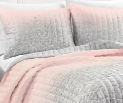Lush Decor Glitter Ombre Print Quilt Set 38 Lush Decor Glitter Ombre Print Quilt Set -Northlight Sales Store 810595928 2