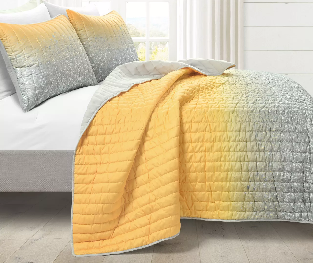 Lush Decor Glitter Ombre Print Quilt Set 8 Lush Decor Glitter Ombre Print Quilt Set - Image 6