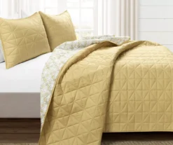 Lush Decor Geometric Reversible Quilt Set -Northlight Sales Store 810595971 1