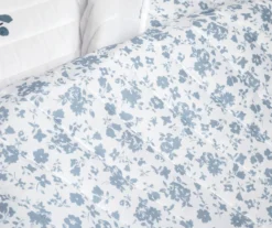 Lush Decor Mirabelle Blue & Dark Pink Watercolor Floral Quilt Set -Northlight Sales Store 810595973 3