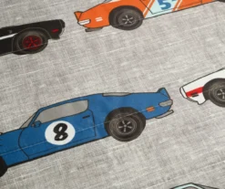 Lush Decor Beige Multi-Color Race Cars Quilt Set -Northlight Sales Store 810595975 2