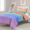 Lush Decor Rainbow Ombre Quilt Set -Northlight Sales Store 810595982