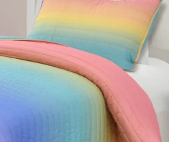 Lush Decor Rainbow Ombre Quilt Set -Northlight Sales Store 810595982 2