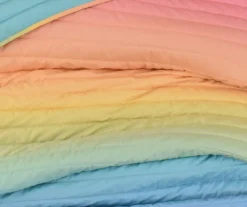 Lush Decor Rainbow Ombre Quilt Set -Northlight Sales Store 810595983 4