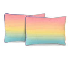 Lush Decor Rainbow Ombre Quilt Set -Northlight Sales Store 810595983 5