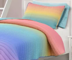 Lush Decor Rainbow Ombre Quilt Set -Northlight Sales Store 810595984 2