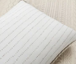 Hygge Beige & Wheat Geometric Reversible Full/Queen 3-Piece Quilt Set -Northlight Sales Store 810595992 5