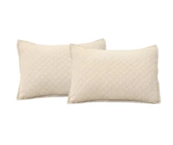 Lush Decor Linen-Cotton Blend Reversible Quilt Set -Northlight Sales Store 810596009 3