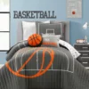 Lush Decor Basketball Reversible Quilt Set -Northlight Sales Store 810596042